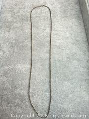 MaxSold Auction: Sterling Silver Rolo Chain Necklace, 20–24 in - San Jose (California, USA) PARTNER MANAGED Estate Sale Online Auction - E Humboldt