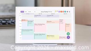 MaxSold Auction: Skylight smart calendar digital wall display - Squamish (British Columbia, Canada) SELLER MANAGED Moving Online Auction - Bills Place