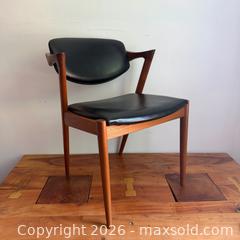MaxSold Auction: Mid-Century Teak Model 42 Dining Chair by Kai Kristiansen, 1960s - Toronto (Ontario, Canada) PARTNER MANAGED Reseller Online Auction - Crouse Road (STORAGE)