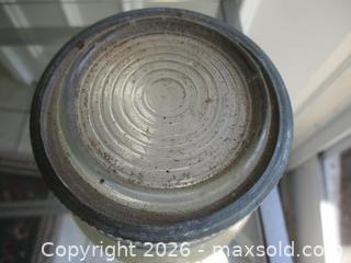 MaxSold Auction: ANTIQUE BALL IMPROVED FRUIT JAR WITH TEXTURED GLASS TOP  - Prince Edward (Ontario, Canada) PARTNER MANAGED Estate Sale Online Auction - County Road 3 