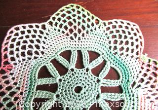 MaxSold Auction: ANTIQUE VICTORIAN HAND MADE MULTICOLORED DOILY CROCHET  - Prince Edward (Ontario, Canada) PARTNER MANAGED Estate Sale Online Auction - County Road 3 