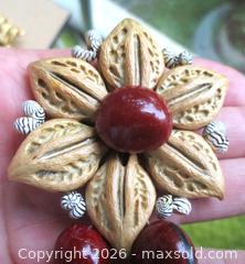 MaxSold Auction: ESTATE VINTAGE ARTISAN NATURAL SEED & SHELL BOTANICAL NECKLACE 1960's - Prince Edward (Ontario, Canada) PARTNER MANAGED Estate Sale Online Auction - County Road 3 