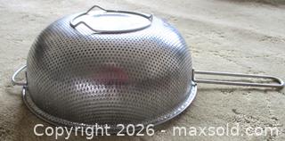 MaxSold Auction: IKEA TSSP STAINLESS STEEL COLANDER - Prince Edward (Ontario, Canada) PARTNER MANAGED Estate Sale Online Auction - County Road 3 