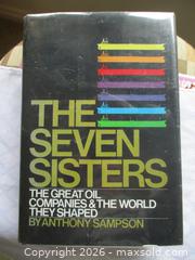 MaxSold Auction: THE SEVEN SISTERS 1ST EDITION BY ANTHONY SAMPSON - Prince Edward (Ontario, Canada) PARTNER MANAGED Estate Sale Online Auction - County Road 3 
