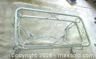 MaxSold Auction: VINTAGE HOLLYWOOD REGENCY BEVELED GLASS COFFEE TABLE MAISON BAGUES STYLE  - Prince Edward (Ontario, Canada) PARTNER MANAGED Estate Sale Online Auction - County Road 3 