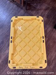 MaxSold Auction: Five Black Plastic Totes  - Owen Sound (Ontario, Canada) SELLER MANAGED Commercial Liquidation Online Auction - 2nd Avenue East