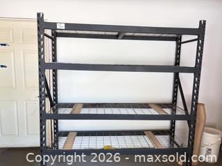 MaxSold Auction: Heavy Duty Extra-Long Metal Shelving 6.5 feet high - Owen Sound (Ontario, Canada) SELLER MANAGED Commercial Liquidation Online Auction - 2nd Avenue East