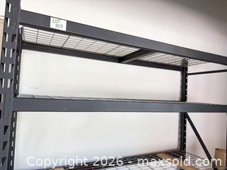 MaxSold Auction: Heavy Duty Extra-Long Metal Shelving 6.5 feet high - Owen Sound (Ontario, Canada) SELLER MANAGED Commercial Liquidation Online Auction - 2nd Avenue East
