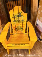 MaxSold Auction: Landshark Foldable Summer Chairs With Matching Patio Umbrella - Owen Sound (Ontario, Canada) SELLER MANAGED Commercial Liquidation Online Auction - 2nd Avenue East