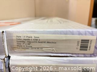 MaxSold Auction: Luxury Vinyl Flooring - Owen Sound (Ontario, Canada) SELLER MANAGED Commercial Liquidation Online Auction - 2nd Avenue East