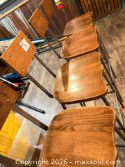 MaxSold Auction: Set of 8 Sturdy Bar Stools  - Owen Sound (Ontario, Canada) SELLER MANAGED Commercial Liquidation Online Auction - 2nd Avenue East