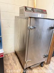 MaxSold Auction: Southern Pride Smoke Chef SC-200-SM Electric Commercial Meat Smoker - Owen Sound (Ontario, Canada) SELLER MANAGED Commercial Liquidation Online Auction - 2nd Avenue East