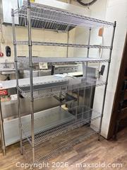 MaxSold Auction: Tall Adjustable Metal Shelf  - Owen Sound (Ontario, Canada) SELLER MANAGED Commercial Liquidation Online Auction - 2nd Avenue East
