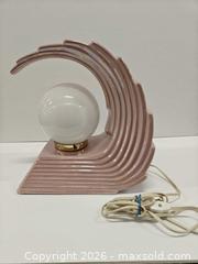 MaxSold Auction: Art deco style ceramic table lamp working  - Toronto (Ontario, Canada) PARTNER MANAGED Reseller Online Auction - Queen Street West