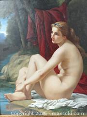 MaxSold Auction: Nude painting signed beautiful frame - Toronto (Ontario, Canada) PARTNER MANAGED Reseller Online Auction - Queen Street West