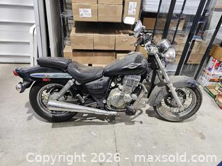 MaxSold Auction: Suzuki Marauder (GZ250) 250cc Motorcycle, Black, For Parts VIN VTTNJ48A762101151 - Toronto (Ontario, Canada) PARTNER MANAGED Reseller Online Auction - Coldwater Road