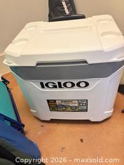 MaxSold Auction: Igloo 60 qt Rolling Cooler with Telescoping Handle and Playmate Cooler - Okatie (South Carolina, USA) SELLER MANAGED Moving Online Auction - Bee Tree Drive