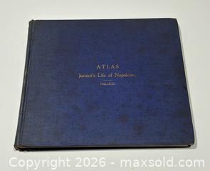 MaxSold Auction: 1897 Altas For The Life Of Napoleon Book by Baron Jomini - Burlington (Ontario, Canada) SELLER MANAGED Estate Sale Online Auction -  Fairview Street (STORAGE)