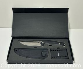 MaxSold Auction: Böker Plus Masada Fixed Blade in Original Box   - Burlington (Ontario, Canada) SELLER MANAGED Estate Sale Online Auction -  Fairview Street (STORAGE)
