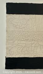 MaxSold Auction: David Hines Abstract Crackle Texture Artwork Field of Blackbirds and Dated 1999 - Burlington (Ontario, Canada) SELLER MANAGED Estate Sale Online Auction -  Fairview Street (STORAGE)