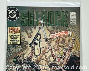 MaxSold Auction: DC Comics Sgt. Rock Special Edition #1 - Burlington (Ontario, Canada) SELLER MANAGED Estate Sale Online Auction -  Fairview Street (STORAGE)