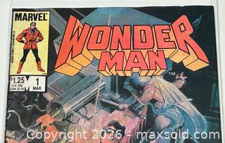 MaxSold Auction: DC Comics Wonder Man #1 - Burlington (Ontario, Canada) SELLER MANAGED Estate Sale Online Auction -  Fairview Street (STORAGE)