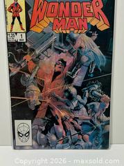 MaxSold Auction: DC Comics Wonder Man #1 - Burlington (Ontario, Canada) SELLER MANAGED Estate Sale Online Auction -  Fairview Street (STORAGE)
