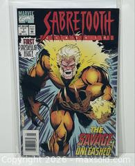 MaxSold Auction: Marvel Sabretooth Classic #1 Comic - Burlington (Ontario, Canada) SELLER MANAGED Estate Sale Online Auction -  Fairview Street (STORAGE)