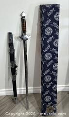 MaxSold Auction: Sword c/w Sheath and Presentation Carrying Case - Burlington (Ontario, Canada) SELLER MANAGED Estate Sale Online Auction -  Fairview Street (STORAGE)