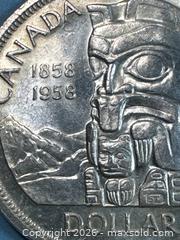 MaxSold Auction: 1958 Canada Silver Dollar - Lincoln (Ontario, Canada) SELLER MANAGED Downsizing Online Auction - Bartlett Road (STORAGE)