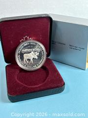 MaxSold Auction: 1985 National Parks Canada Silver Dollar - Lincoln (Ontario, Canada) SELLER MANAGED Downsizing Online Auction - Bartlett Road (STORAGE)