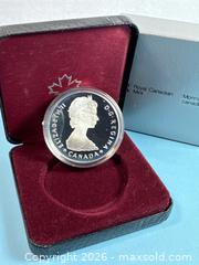 MaxSold Auction: 1985 National Parks Canada Silver Dollar - Lincoln (Ontario, Canada) SELLER MANAGED Downsizing Online Auction - Bartlett Road (STORAGE)