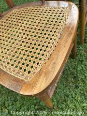 MaxSold Auction: 2 Vintage Wood Chairs - For Repair - Lincoln (Ontario, Canada) SELLER MANAGED Downsizing Online Auction - Bartlett Road (STORAGE)
