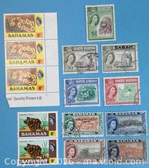 MaxSold Auction: Bahamas and North Borneo Stamps - Mint & Used - Lincoln (Ontario, Canada) SELLER MANAGED Downsizing Online Auction - Bartlett Road (STORAGE)