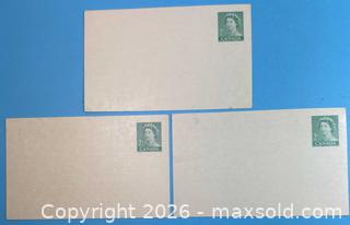 MaxSold Auction: Canadian Postal Stationary With Advertising - Lincoln (Ontario, Canada) SELLER MANAGED Downsizing Online Auction - Bartlett Road (STORAGE)