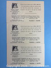 MaxSold Auction: Canadian Postal Stationary With Advertising - Lincoln (Ontario, Canada) SELLER MANAGED Downsizing Online Auction - Bartlett Road (STORAGE)