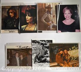 MaxSold Auction: Celebrity Photos - Some With Autographs - Lincoln (Ontario, Canada) SELLER MANAGED Downsizing Online Auction - Bartlett Road (STORAGE)