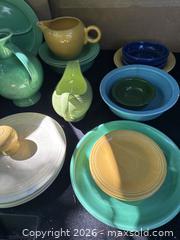 MaxSold Auction: Fiesta Pieces As Shown - Lincoln (Ontario, Canada) SELLER MANAGED Downsizing Online Auction - Bartlett Road (STORAGE)