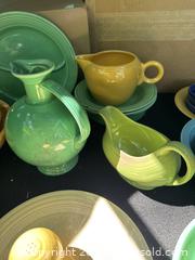 MaxSold Auction: Fiesta Pieces As Shown - Lincoln (Ontario, Canada) SELLER MANAGED Downsizing Online Auction - Bartlett Road (STORAGE)