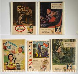MaxSold Auction: Magazine Pages Ephemera  - Lincoln (Ontario, Canada) SELLER MANAGED Downsizing Online Auction - Bartlett Road (STORAGE)