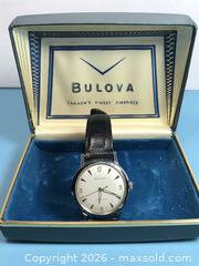 MaxSold Auction: Men's Bulova Self Winding Watch - Lincoln (Ontario, Canada) SELLER MANAGED Downsizing Online Auction - Bartlett Road (STORAGE)
