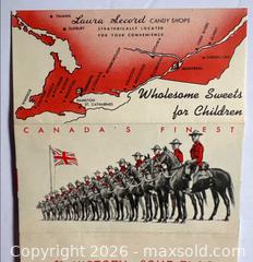 MaxSold Auction: Vintage Laura Secord 5 Fold Advertising Piece - Lincoln (Ontario, Canada) SELLER MANAGED Downsizing Online Auction - Bartlett Road (STORAGE)