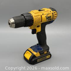 MaxSold Auction: DeWalt 20V Cordless Drill/Driver w/ Battery - PAT-11 - Ottawa (Ontario, Canada) PARTNER MANAGED Estate Sale Online Auction - Bongard Avenue (STORAGE)