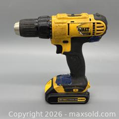 MaxSold Auction: DeWalt 20V Cordless Drill/Driver w/ Battery - PAT-11 - Ottawa (Ontario, Canada) PARTNER MANAGED Estate Sale Online Auction - Bongard Avenue (STORAGE)