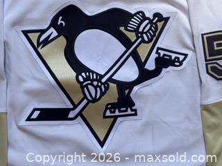MaxSold Auction: Reebok Pittsburgh Penguins White/Black/Gold Mesh Jersey, Size L - Ottawa (Ontario, Canada) PARTNER MANAGED Estate Sale Online Auction - Bongard Avenue (STORAGE)