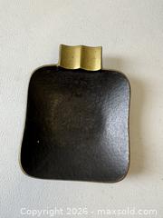 MaxSold Auction: Vienna Werkstatte Walter Bosse Style Austria Modernist Bronze Ashtray Signed Radex    - Toronto (Ontario, Canada) PARTNER MANAGED Reseller Online Auction - Railside Road