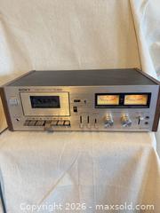 MaxSold Auction: Sony TC-188SD Cassette Deck, Brushed Silver & Wood Trim - Toronto (Ontario, Canada) SELLER MANAGED Downsizing Online Auction -  Weston Road (CONDO)