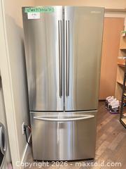MaxSold Auction: Samsung RF220NCTASR French Door Refrigerator, Stainless Steel - New Westminster (British Columbia, Canada) PARTNER MANAGED Downsizing Online Auction - Quayside Drive (CONDO)