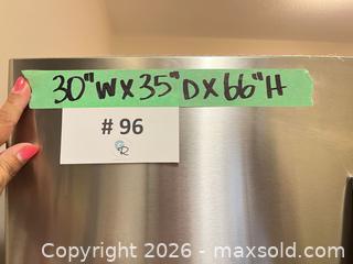MaxSold Auction: Samsung RF220NCTASR French Door Refrigerator, Stainless Steel - New Westminster (British Columbia, Canada) PARTNER MANAGED Downsizing Online Auction - Quayside Drive (CONDO)