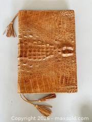 MaxSold Auction: Vintage Crocodile/Alligator Leather Notebook & Folder - New Westminster (British Columbia, Canada) PARTNER MANAGED Downsizing Online Auction - Quayside Drive (CONDO)